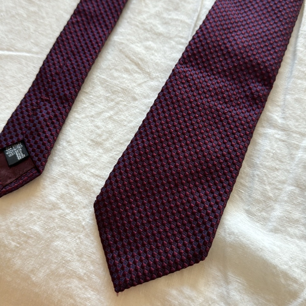 Armani Tie burgundy Men